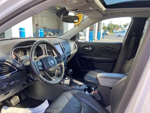 used 2019 Jeep Cherokee car, priced at $17,385