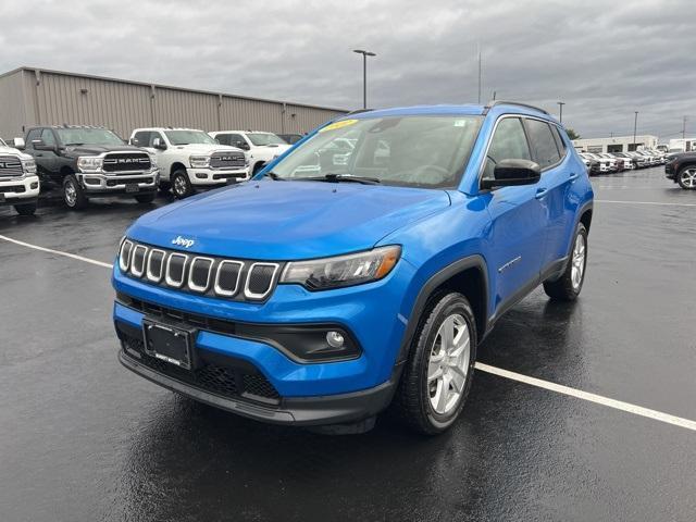 used 2022 Jeep Compass car, priced at $22,499