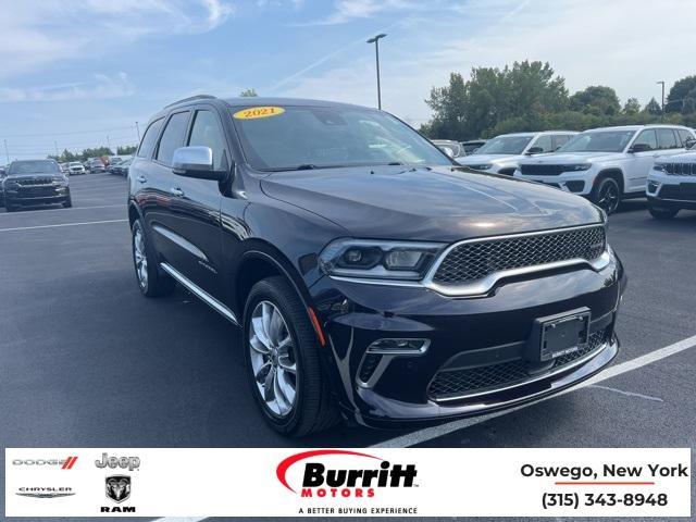 used 2021 Dodge Durango car, priced at $34,999