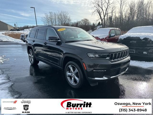 used 2021 Jeep Grand Cherokee L car, priced at $30,499