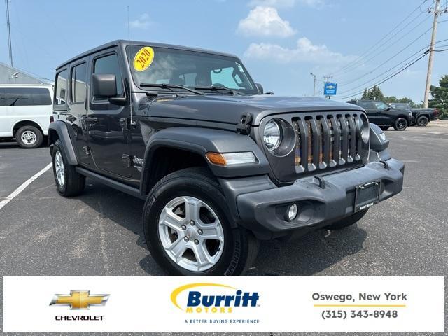 used 2020 Jeep Wrangler Unlimited car, priced at $23,985