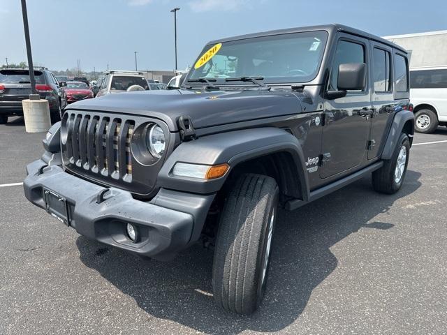 used 2020 Jeep Wrangler Unlimited car, priced at $23,985
