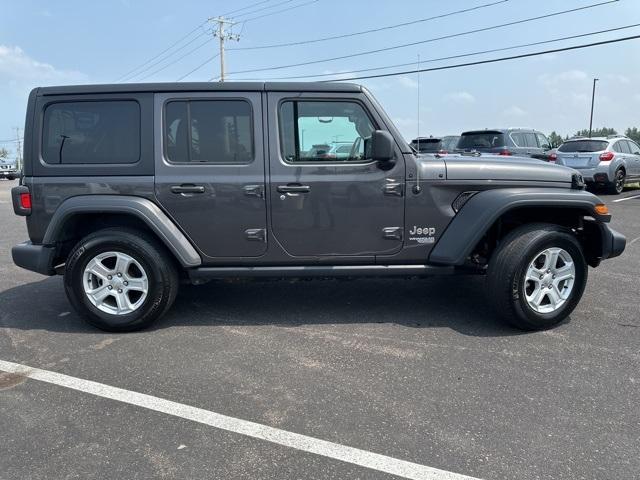 used 2020 Jeep Wrangler Unlimited car, priced at $23,985