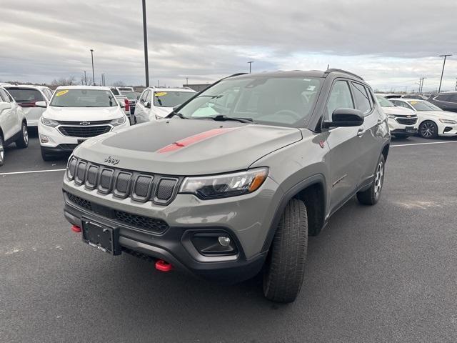 used 2022 Jeep Compass car, priced at $22,585