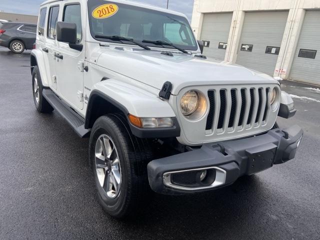 used 2018 Jeep Wrangler Unlimited car, priced at $24,985