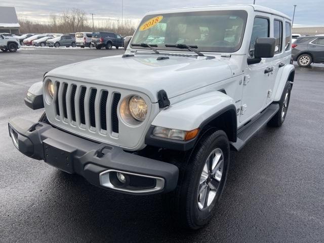 used 2018 Jeep Wrangler Unlimited car, priced at $23,585