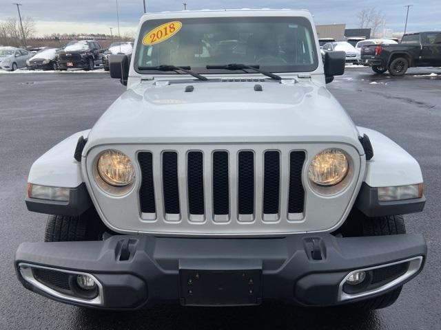 used 2018 Jeep Wrangler Unlimited car, priced at $23,585