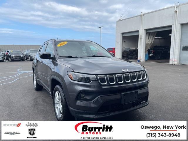 used 2022 Jeep Compass car, priced at $21,499