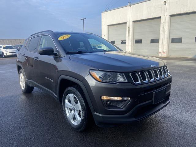 used 2021 Jeep Compass car, priced at $18,446