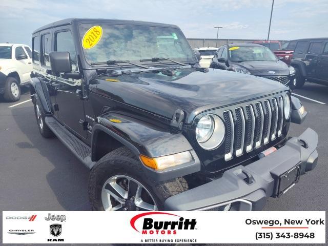 used 2018 Jeep Wrangler Unlimited car, priced at $26,499