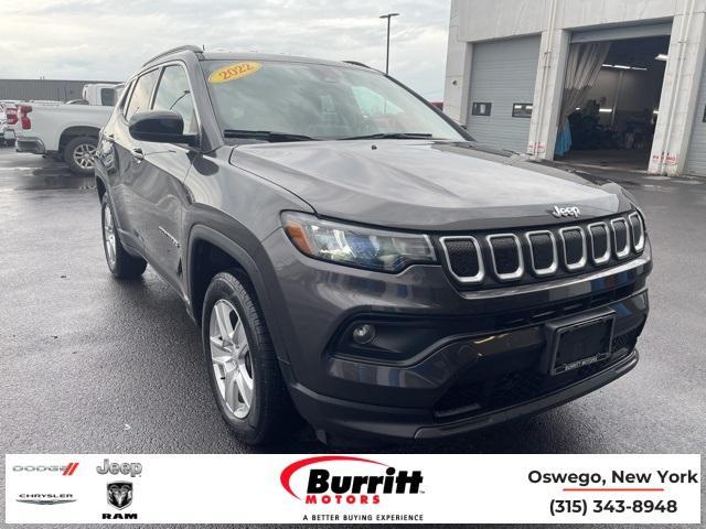 used 2022 Jeep Compass car, priced at $21,595