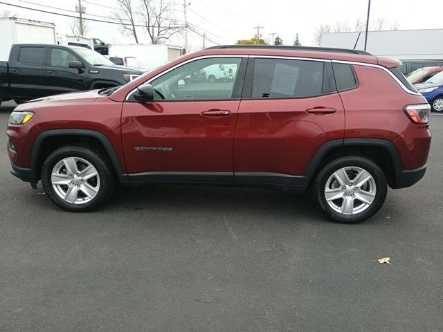 used 2022 Jeep Compass car, priced at $23,399