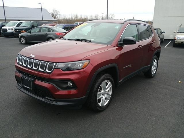 used 2022 Jeep Compass car, priced at $23,399