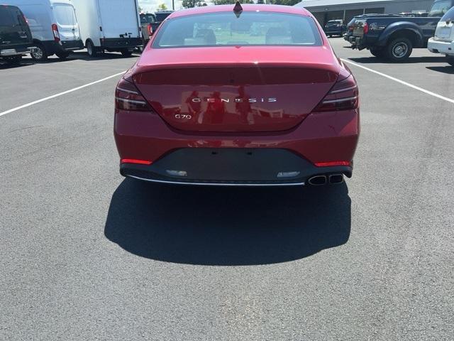 used 2023 Genesis G70 car, priced at $27,385