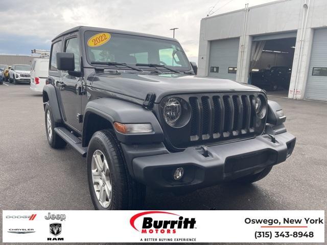 used 2022 Jeep Wrangler car, priced at $31,495