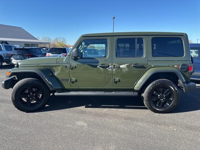 used 2021 Jeep Wrangler Unlimited car, priced at $30,499