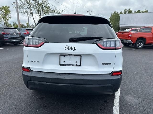 used 2021 Jeep Cherokee car, priced at $18,785