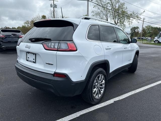 used 2021 Jeep Cherokee car, priced at $18,785