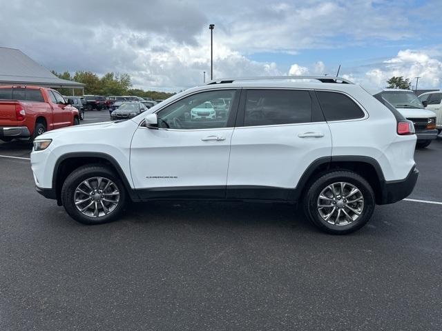 used 2021 Jeep Cherokee car, priced at $18,785