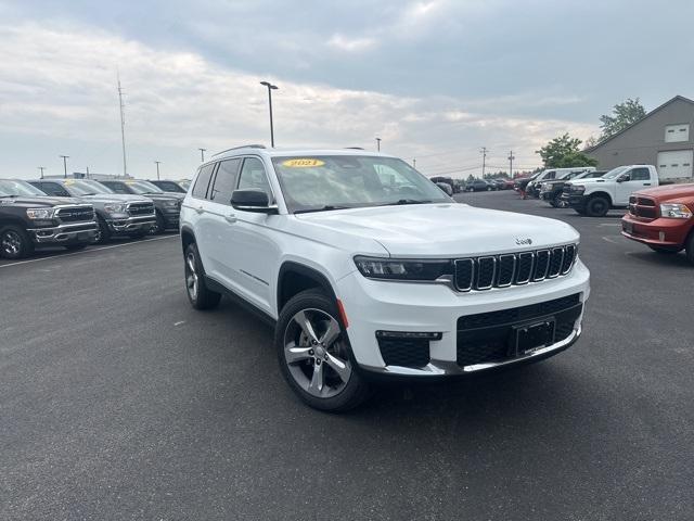 used 2021 Jeep Grand Cherokee L car, priced at $26,985