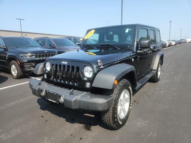 used 2016 Jeep Wrangler Unlimited car, priced at $18,499