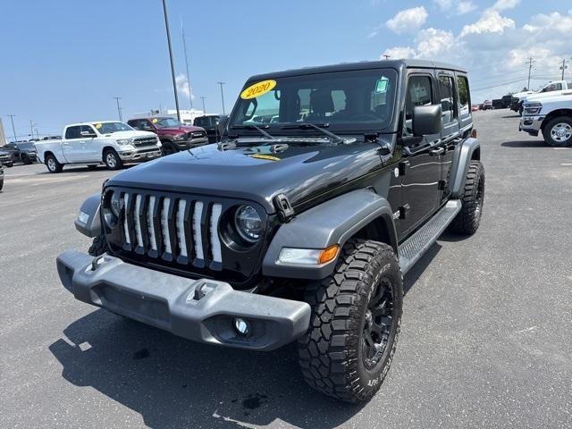 used 2020 Jeep Wrangler Unlimited car, priced at $27,988