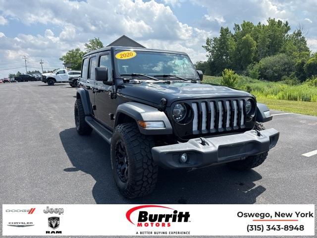 used 2020 Jeep Wrangler Unlimited car, priced at $27,988