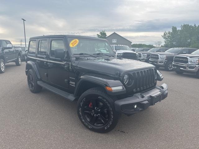 used 2020 Jeep Wrangler Unlimited car, priced at $34,777