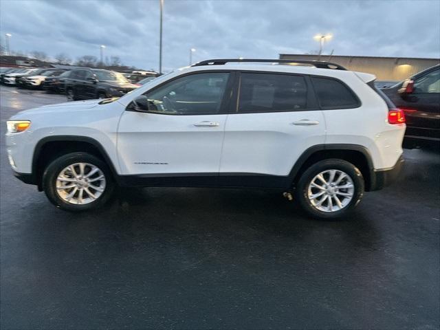 used 2022 Jeep Cherokee car, priced at $25,498