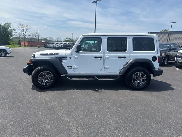 used 2022 Jeep Wrangler Unlimited car, priced at $30,888