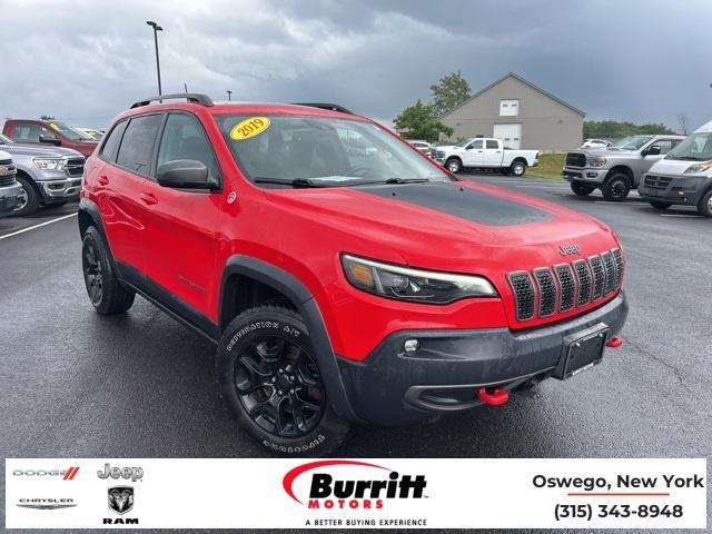 used 2019 Jeep Cherokee car, priced at $19,777