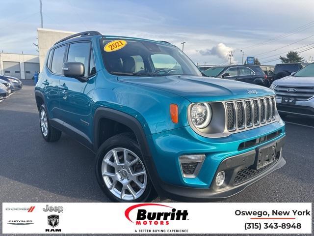 used 2021 Jeep Renegade car, priced at $19,499