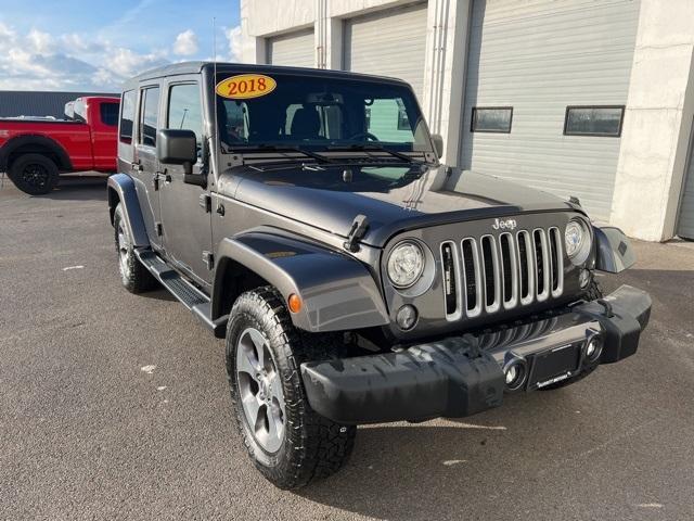 used 2018 Jeep Wrangler JK Unlimited car, priced at $23,595