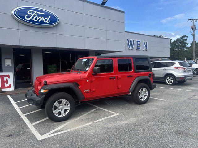 used 2021 Jeep Wrangler Unlimited car, priced at $30,900