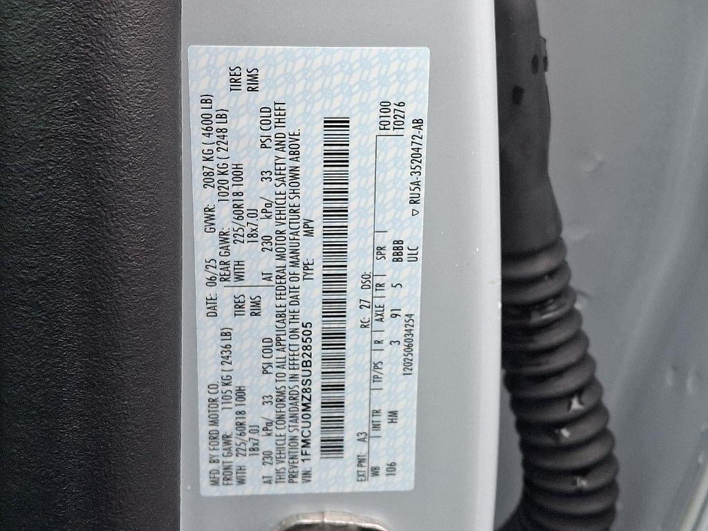 new 2025 Ford Escape car, priced at $28,698