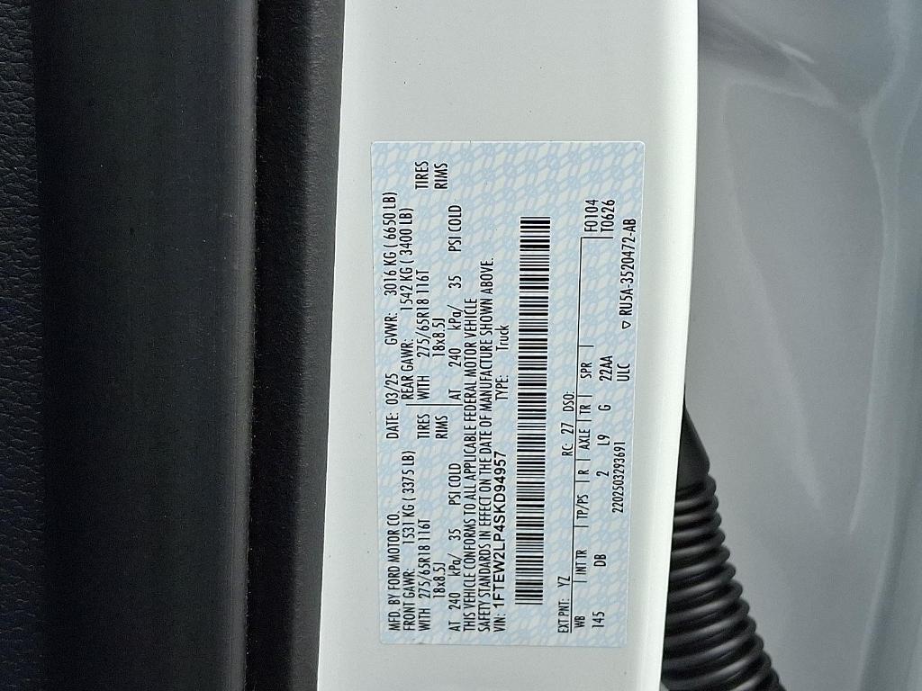 new 2025 Ford F-150 car, priced at $45,665