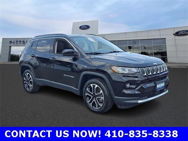 used 2022 Jeep Compass car, priced at $23,300