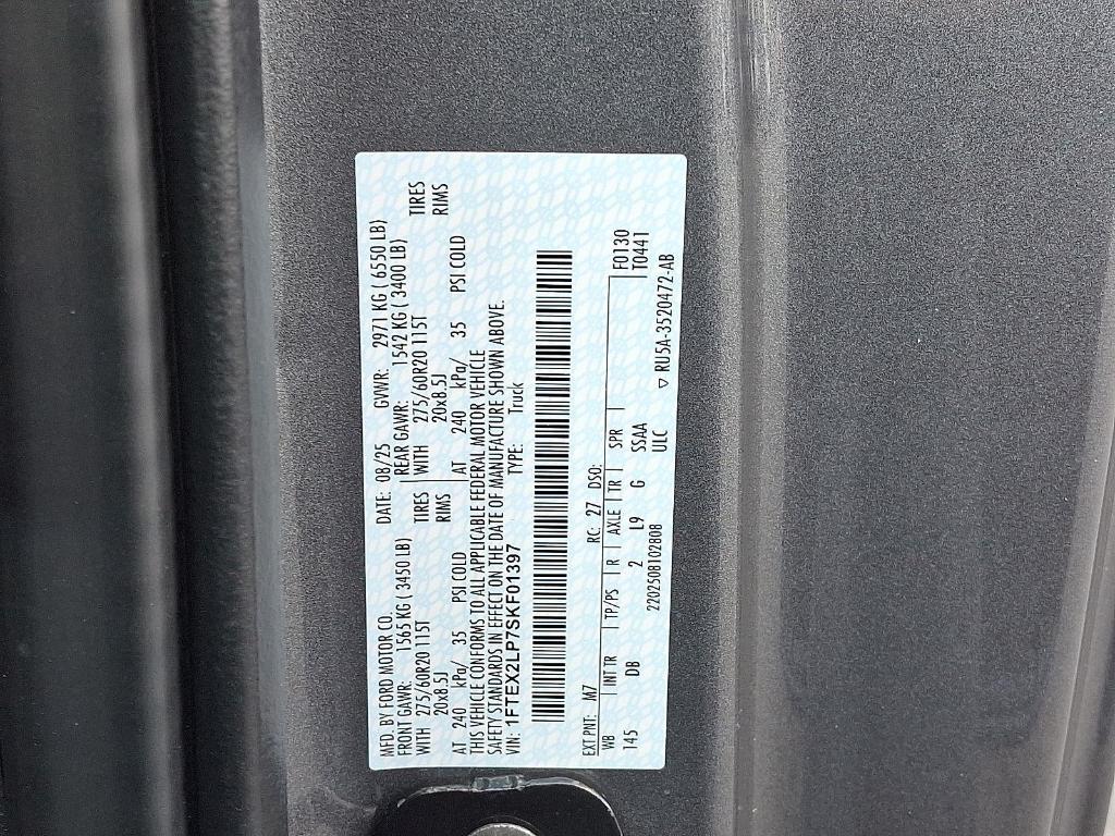 new 2025 Ford F-150 car, priced at $46,784