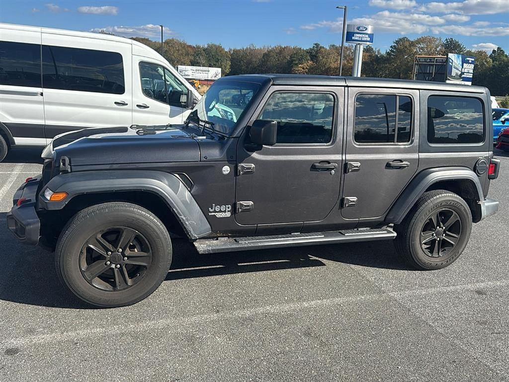 used 2018 Jeep Wrangler Unlimited car, priced at $21,800
