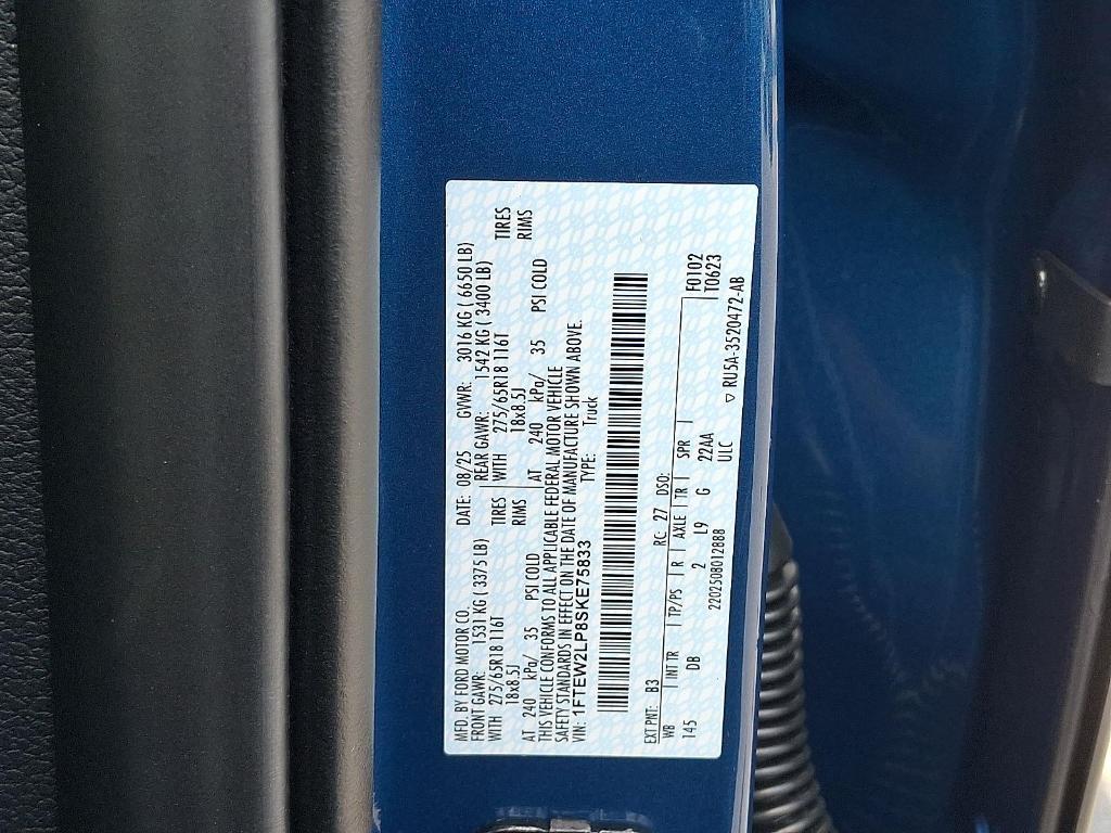 new 2025 Ford F-150 car, priced at $48,554