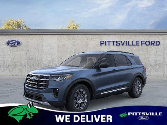new 2025 Ford Explorer car, priced at $49,555
