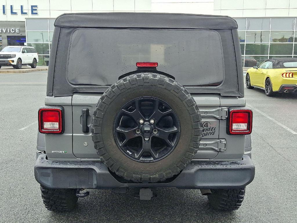 used 2021 Jeep Wrangler Unlimited car, priced at $23,500