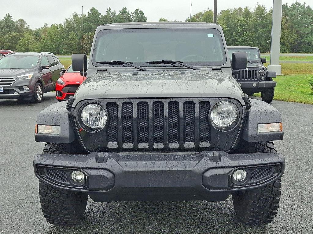 used 2021 Jeep Wrangler Unlimited car, priced at $23,500