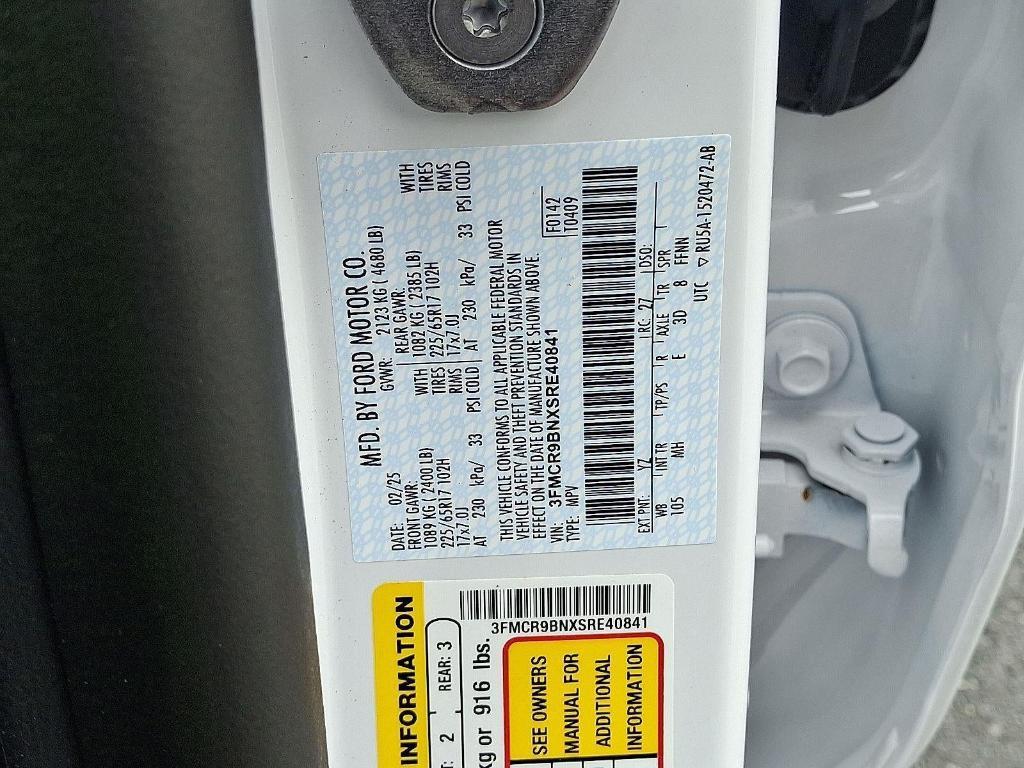 new 2025 Ford Bronco Sport car, priced at $30,998