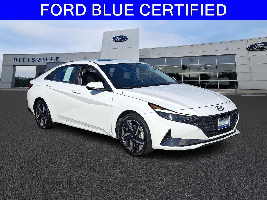 used 2023 Hyundai ELANTRA HEV car, priced at $20,500