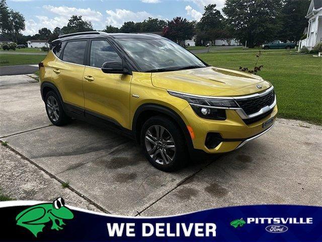 used 2021 Kia Seltos car, priced at $18,900