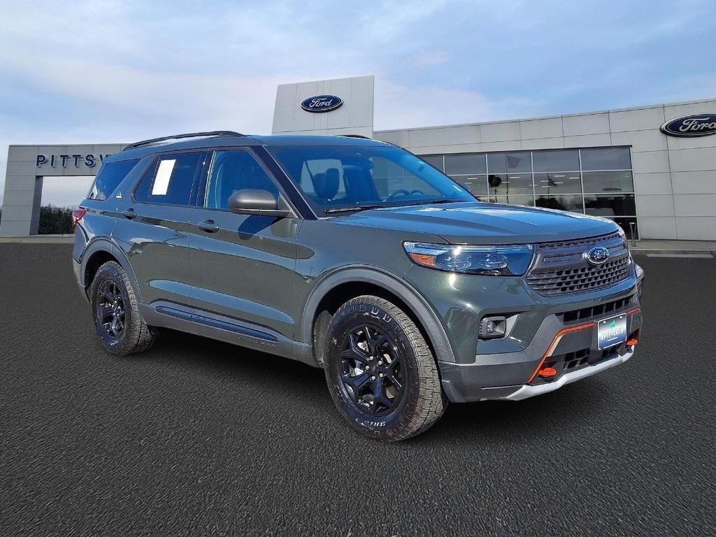 used 2021 Ford Explorer car, priced at $29,500