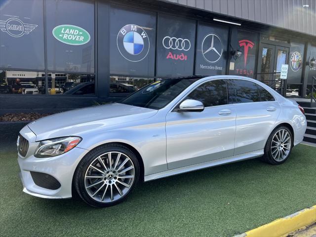 used 2017 Mercedes-Benz C-Class car, priced at $24,995