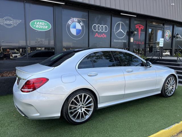 used 2017 Mercedes-Benz C-Class car, priced at $24,995