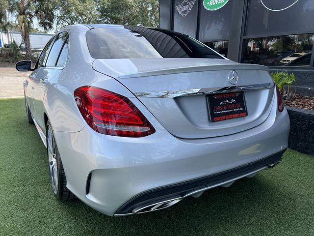 used 2017 Mercedes-Benz C-Class car, priced at $24,995